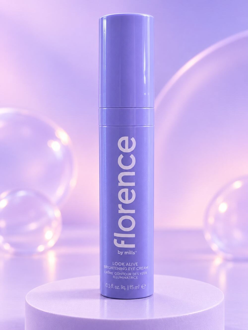 Florence by Mills Look Alive Brightening Eye Cream 0.5 oz / 15 mL Description: